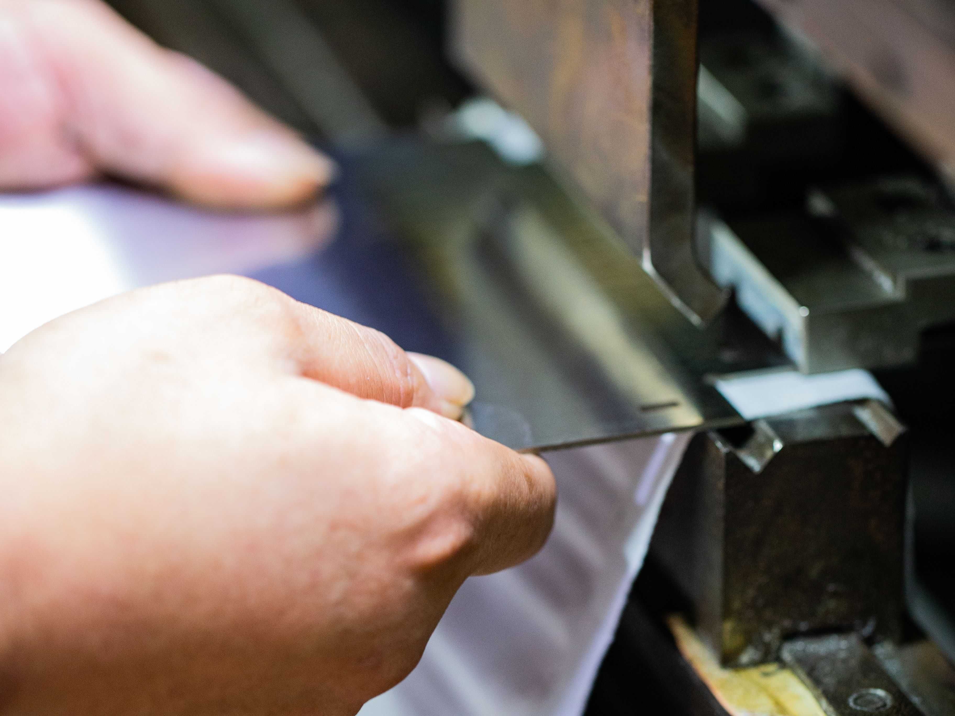 CNC bending operation for stainless steel components, showing high-accuracy folding and dimensional control in AussieSteel’s metal forming process.