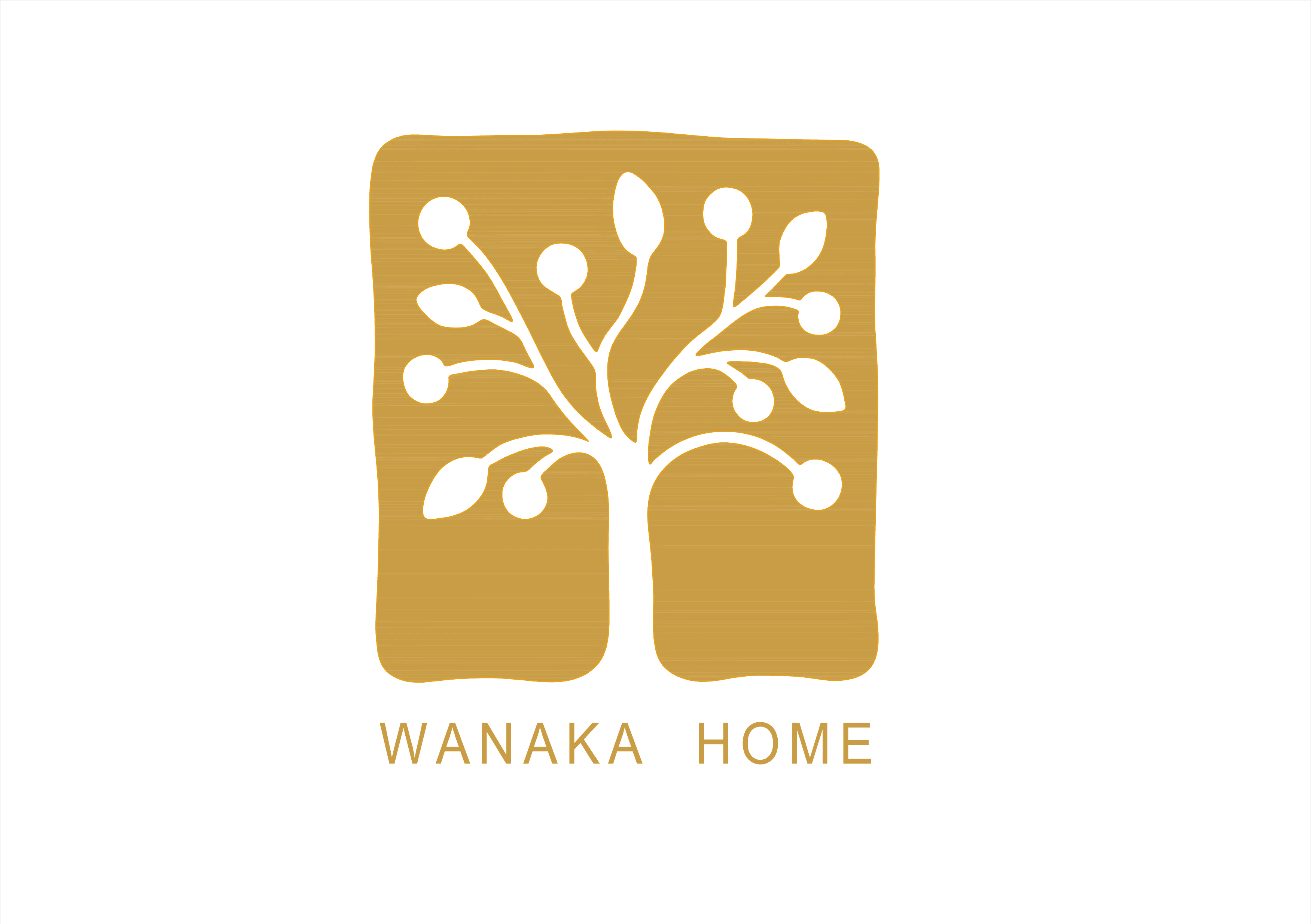 Wanaka logo, global home cabinetry and stainless steel panel customization brand.