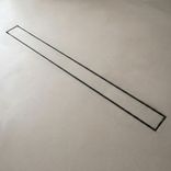 嵌入式不锈钢线性淋浴地漏，适配大规格地砖地面系统的结构设计