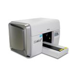 Side view of compact A3 UV printer showing robust chassis and intuitive control panel